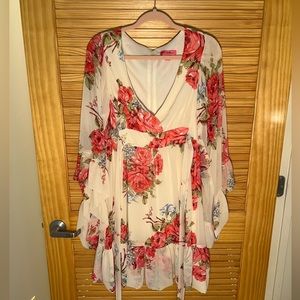 Betsey Johnson floral dress